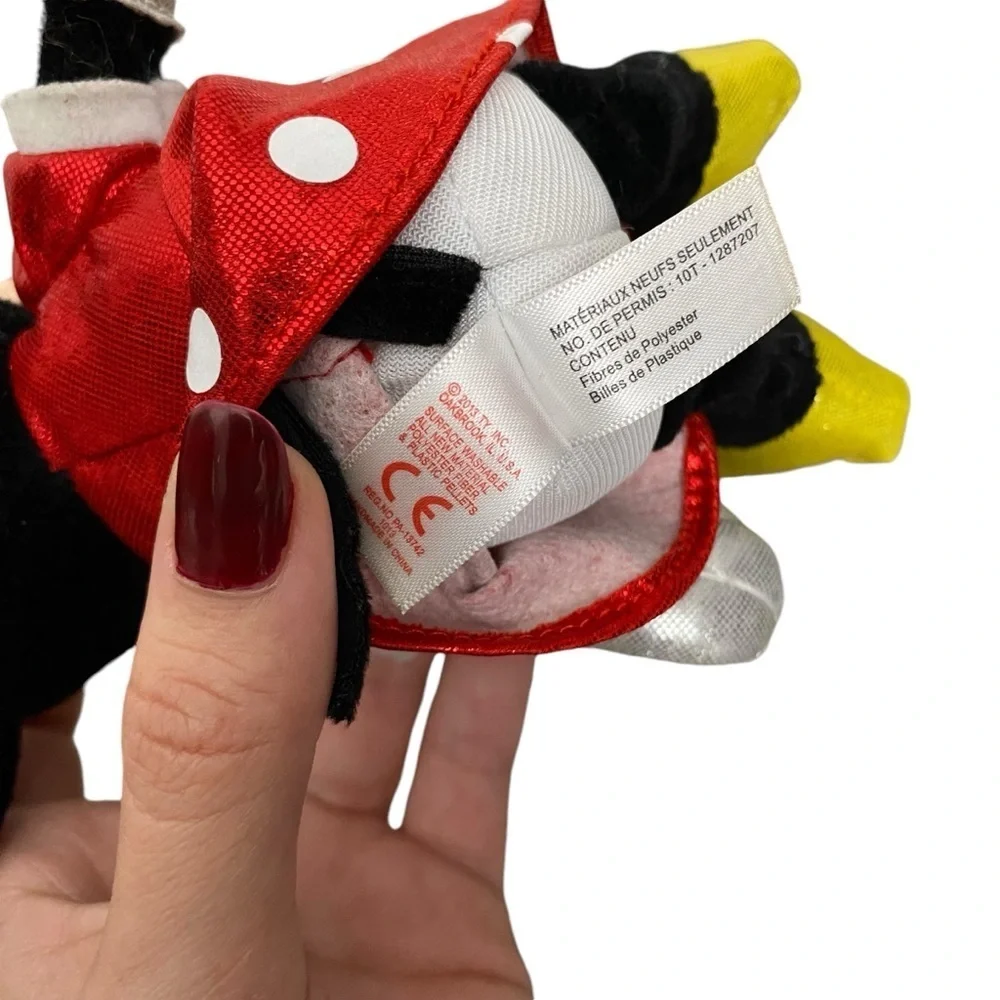 Minnie Mouse Disney Junior Plush Toy 2013 Edition Beanie Baby